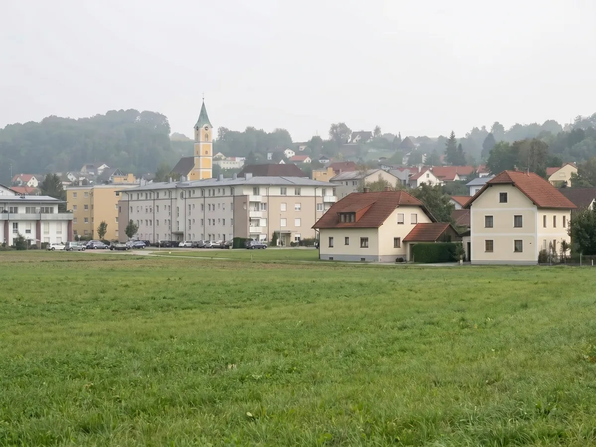 Wohnbebauung, wie sie für Gallneukirchen typisch ist